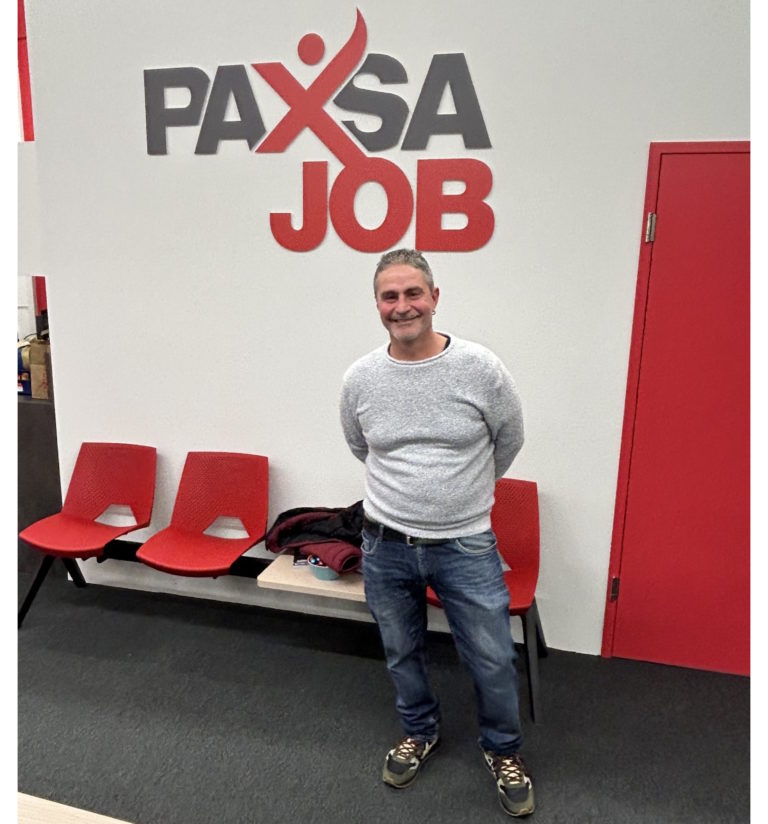 David, le collaborateur PAXSAJOB le plus fidèle depuis 2021